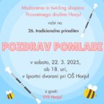 Vabljeni na prireditev Pozdrav pomladi