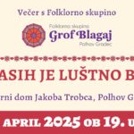 Vabljeni na celovečerni nastop FS Grof Blagaj