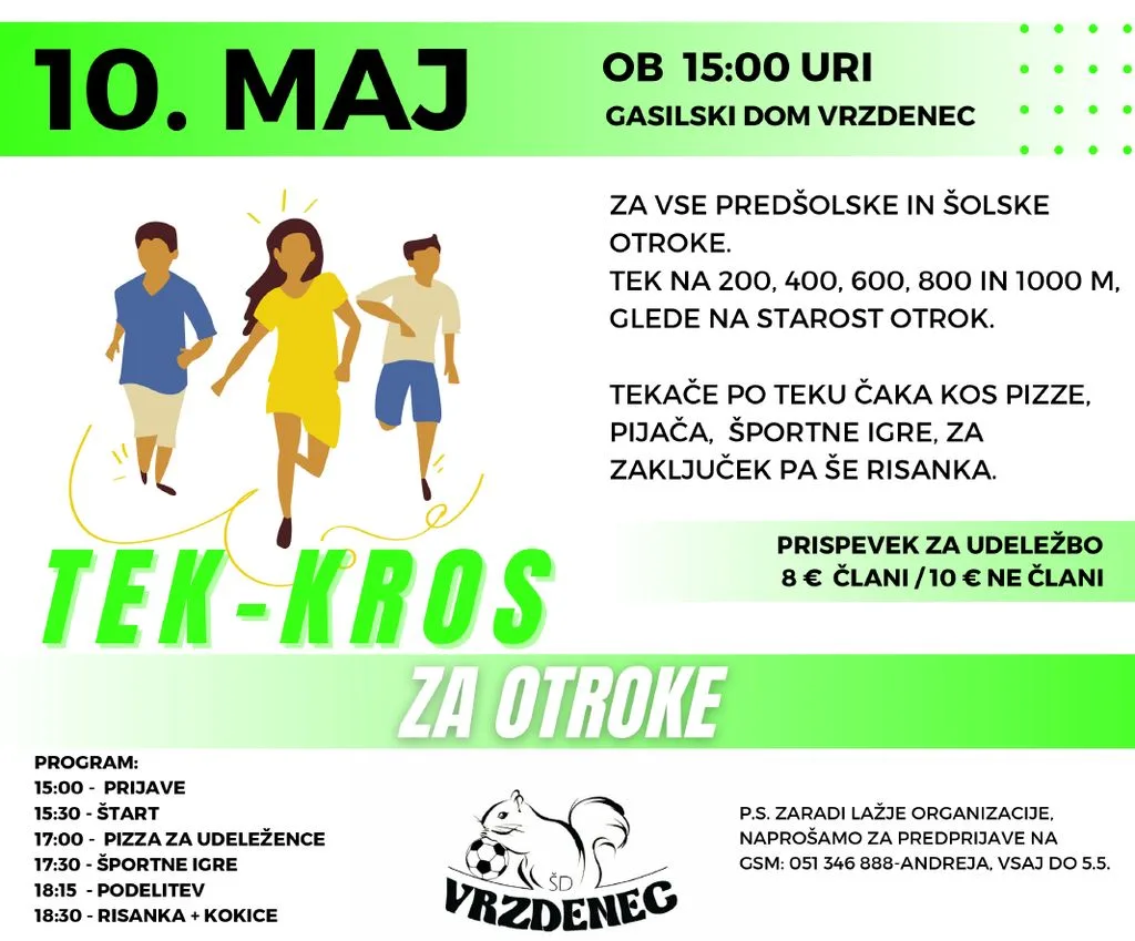 Vabljeni na kros!