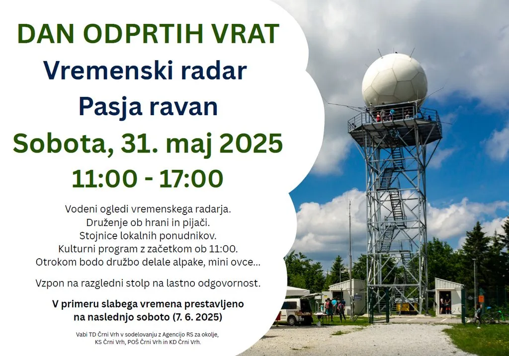 Dan odprtih vrat Radarja na Pasji ravni